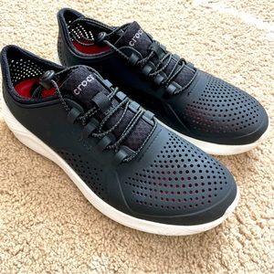 Crocs Lite Ride Sneakers/Watershoes women’s size 10 Black